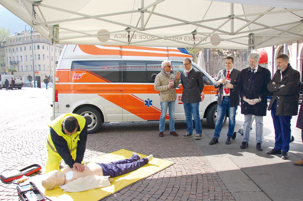 Anche Bolzano è “Comune Cardio Protetto”